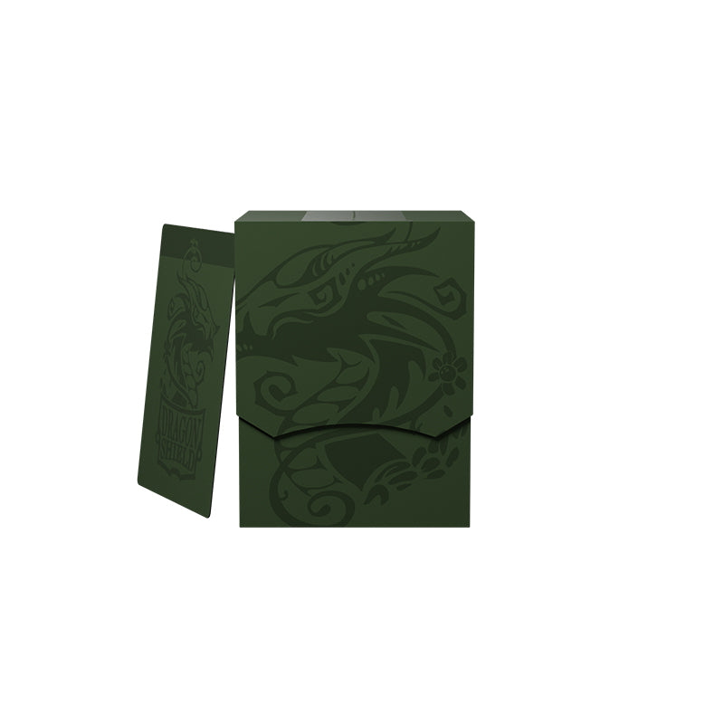 Dragon Shield Forest Green Deck Box with divider