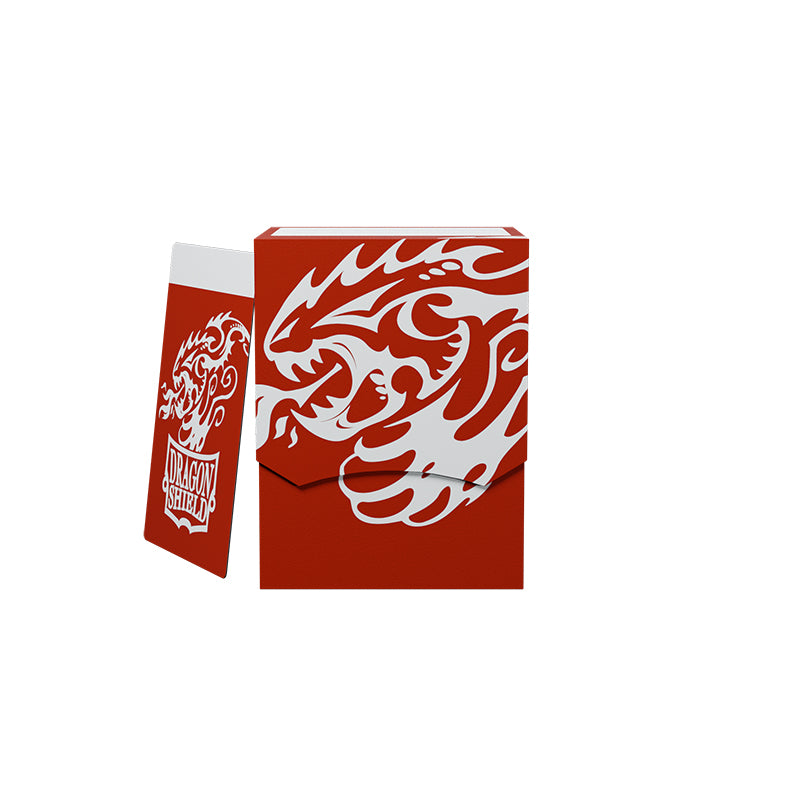 Dragon Shield Red Deck Box with divider
