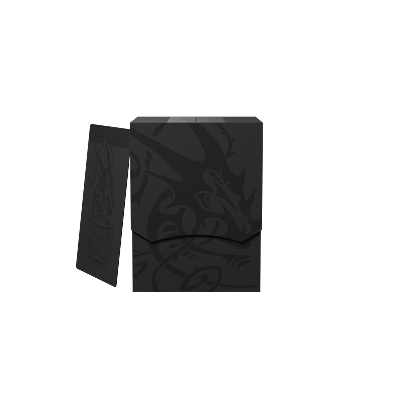 Dragon Shield Shadow Black Deck Box with divider