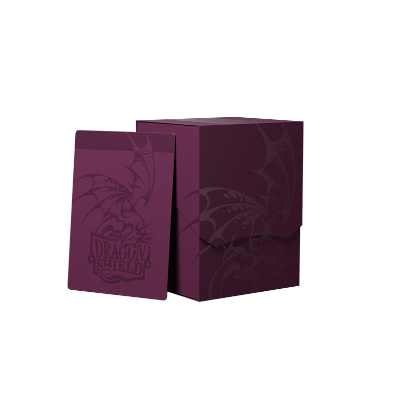 Dragon Shield Deck Box Wraith fits 100 single sleeved or 80 double sleeved cards and fits inside large Nest box or Magic Carpet