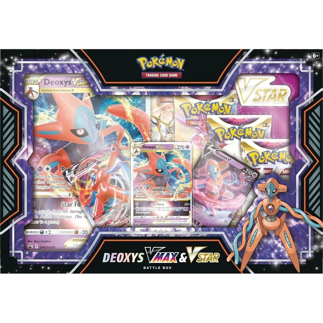 Pokemon Deoxys VMAX & VSTAR Battle Box