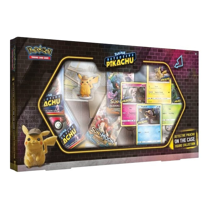 Pokemon Detective Pikachu On The Case Figure Collection Box