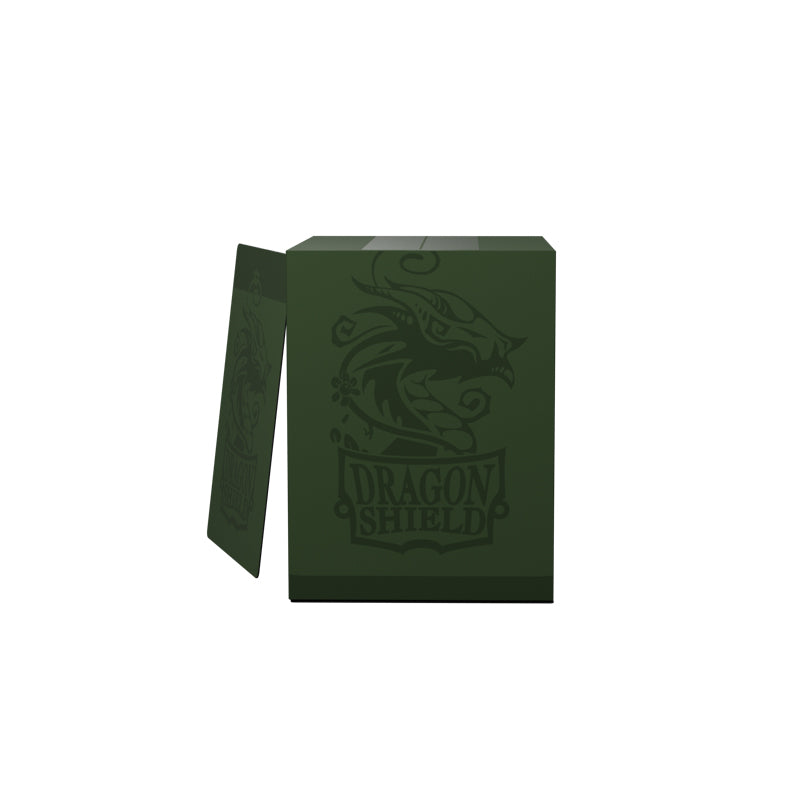 Dragon Shield Forest Green Double Deck Box with divider