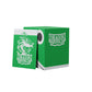 Dragon Shield Double Deck Box Green fits 150 single sleeved or 120 double sleeved cards and fits inside large Nest box or Magic Carpet