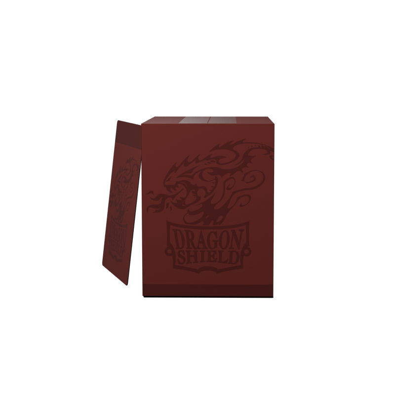 Dragon Shield Blood Red Double Deck Box with divider