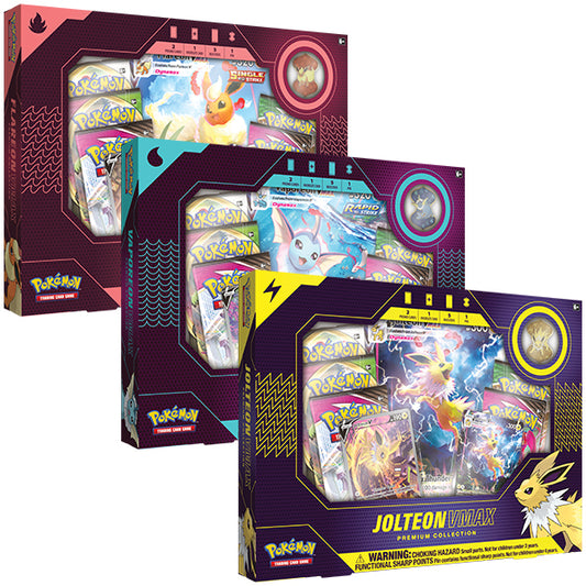 Pokemon Eeveelutions VMAX premium collection box set