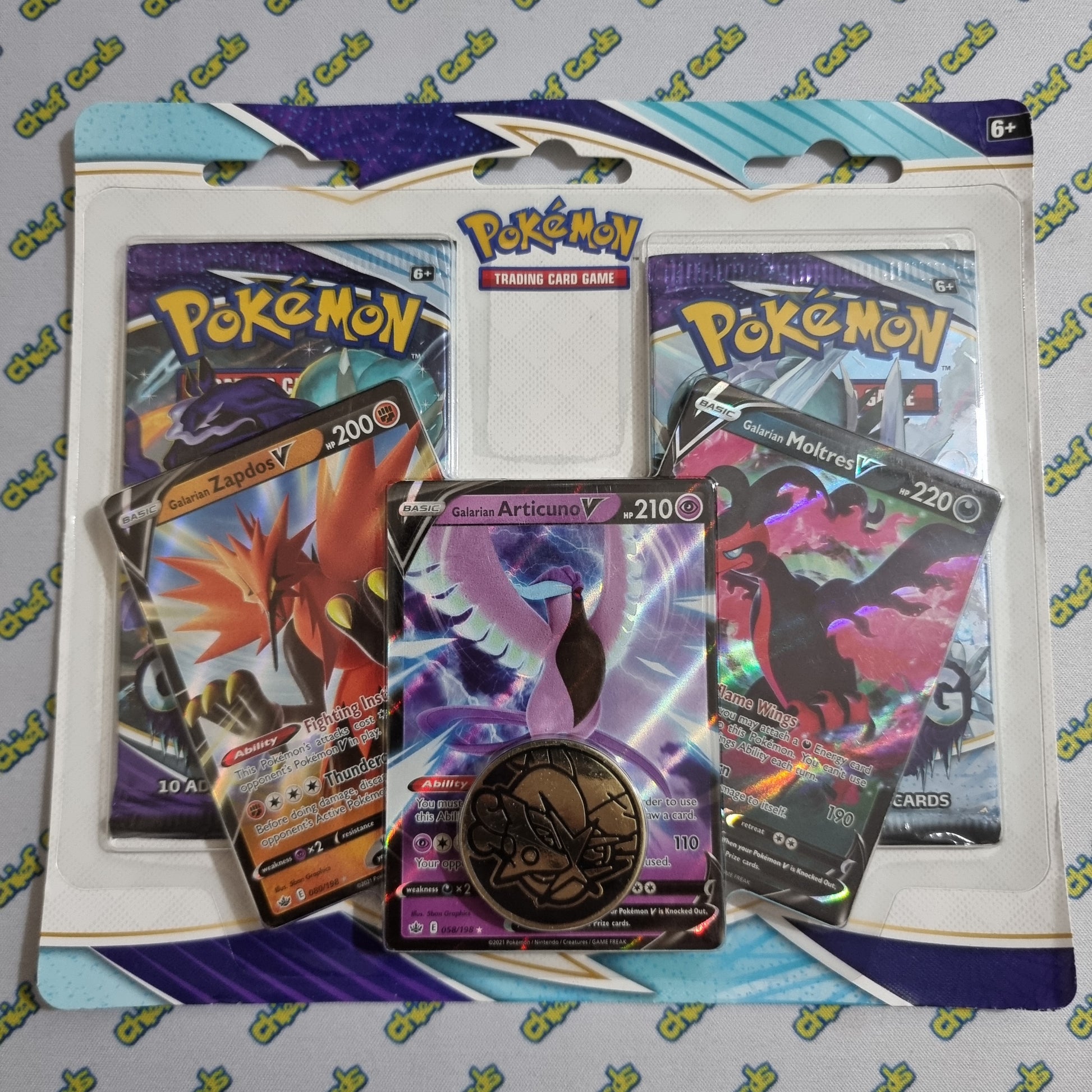 Pokemon TCG: Error Compensation Blister Pack – Chief Cards