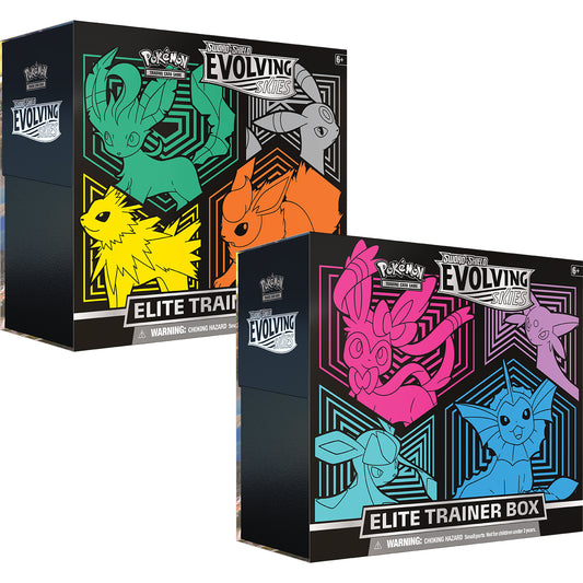 Pokemon Evolving Skies Elite Trainer Box Pair