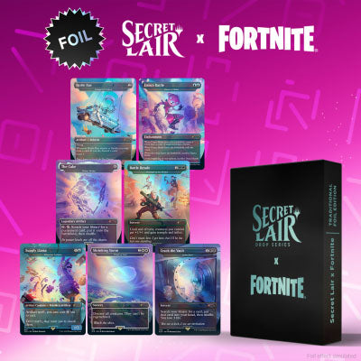 Magic The Gathering x FORTNITE Foil Secret Lair Box