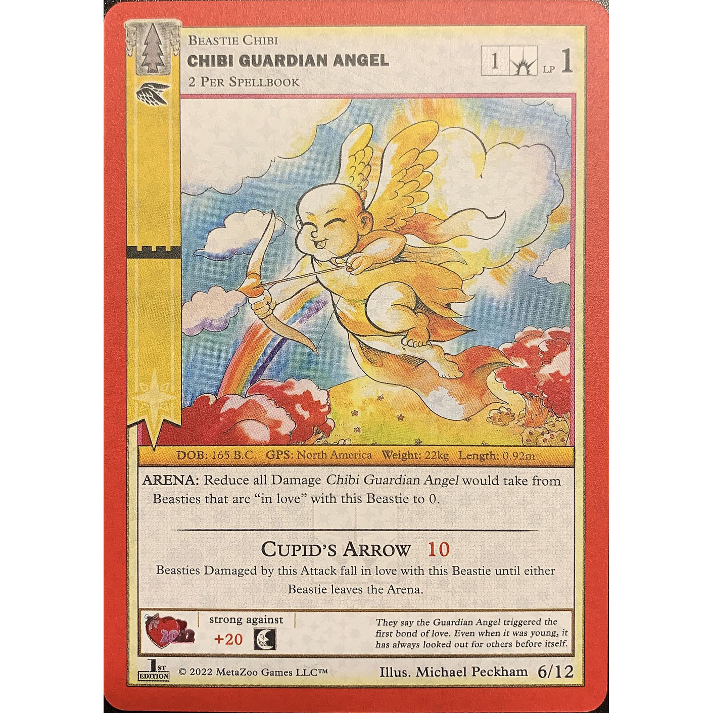 MetaZoo Valentines Day Promo 6/12 Chibi Guardian Angel