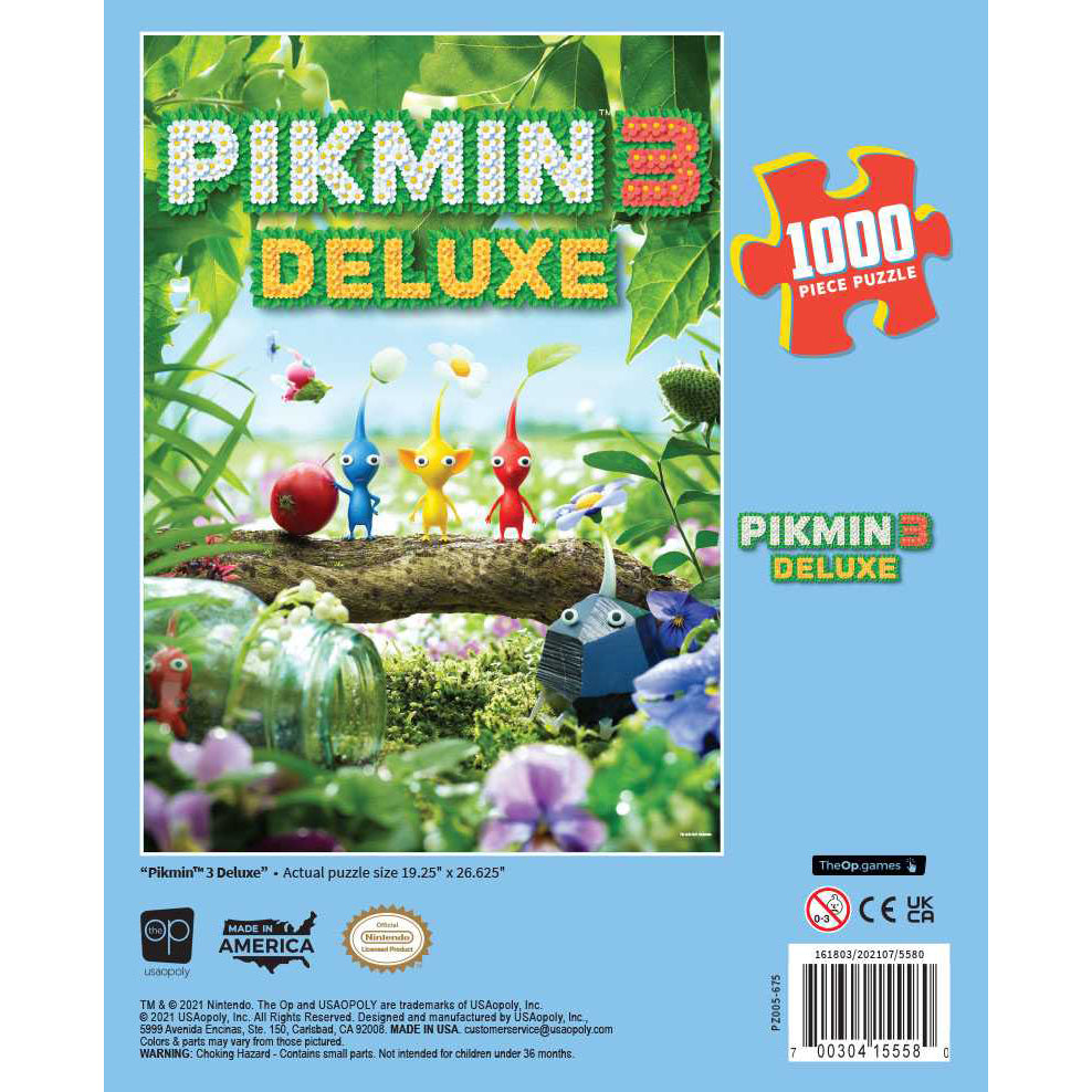 Pikmin 3 1000 Piece Jigsaw contents