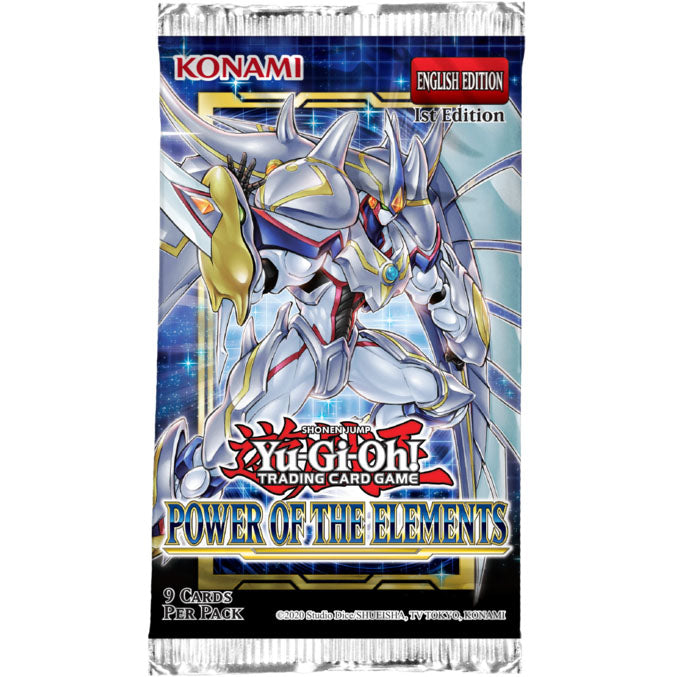 Yu-Gi-Oh! Power of the Elements booster pack 1st edition