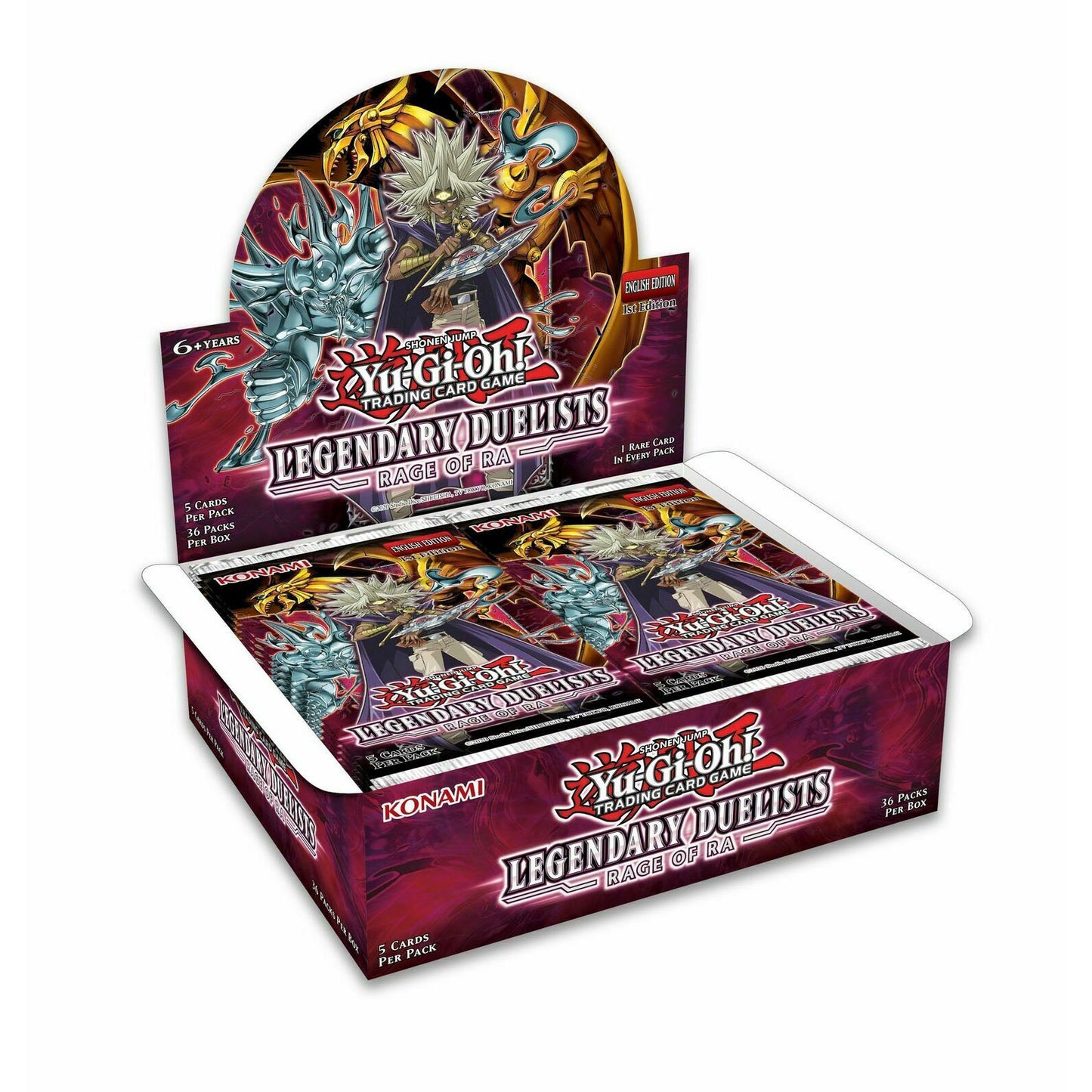 YuGiOh Rage of Ra booster box