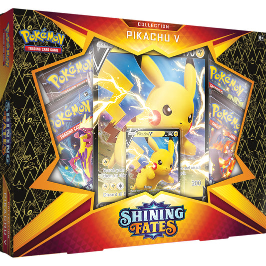 Pokemon Shining Fates Pikachu V Collection Box