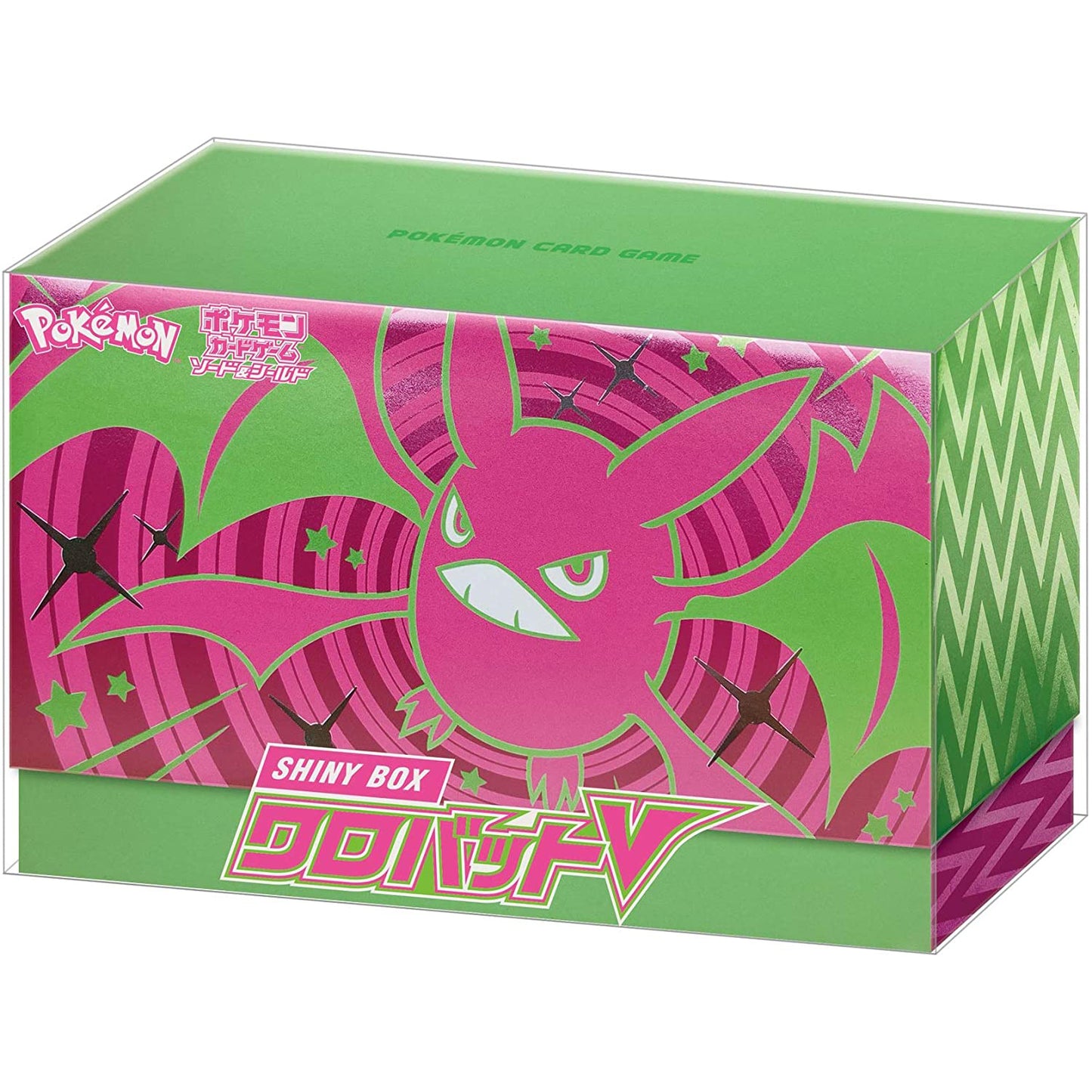 Japanese Pokemon Sword & Shield Shiny Box Crobat V