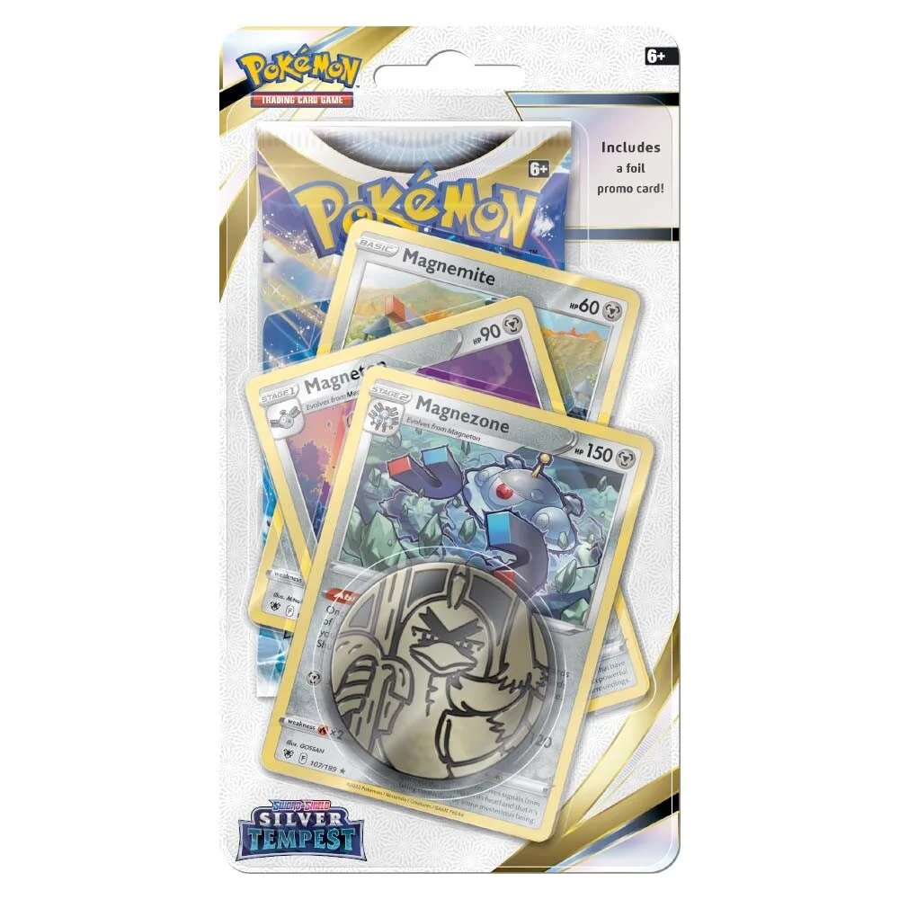 Pokemon Magnezone Silver Tempest Premium Checklane Blister Pack