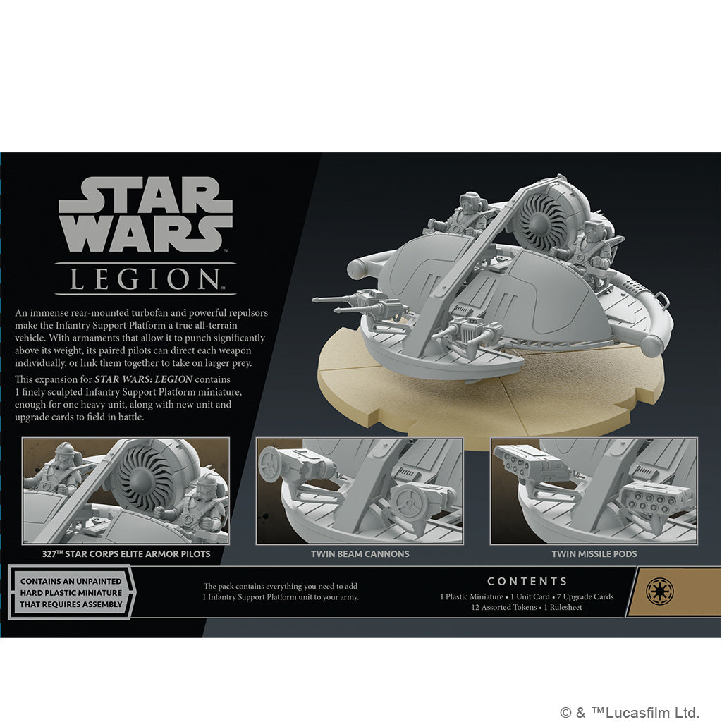 Star Wars Legion Infantry Support Platform Unit Expansion Contents