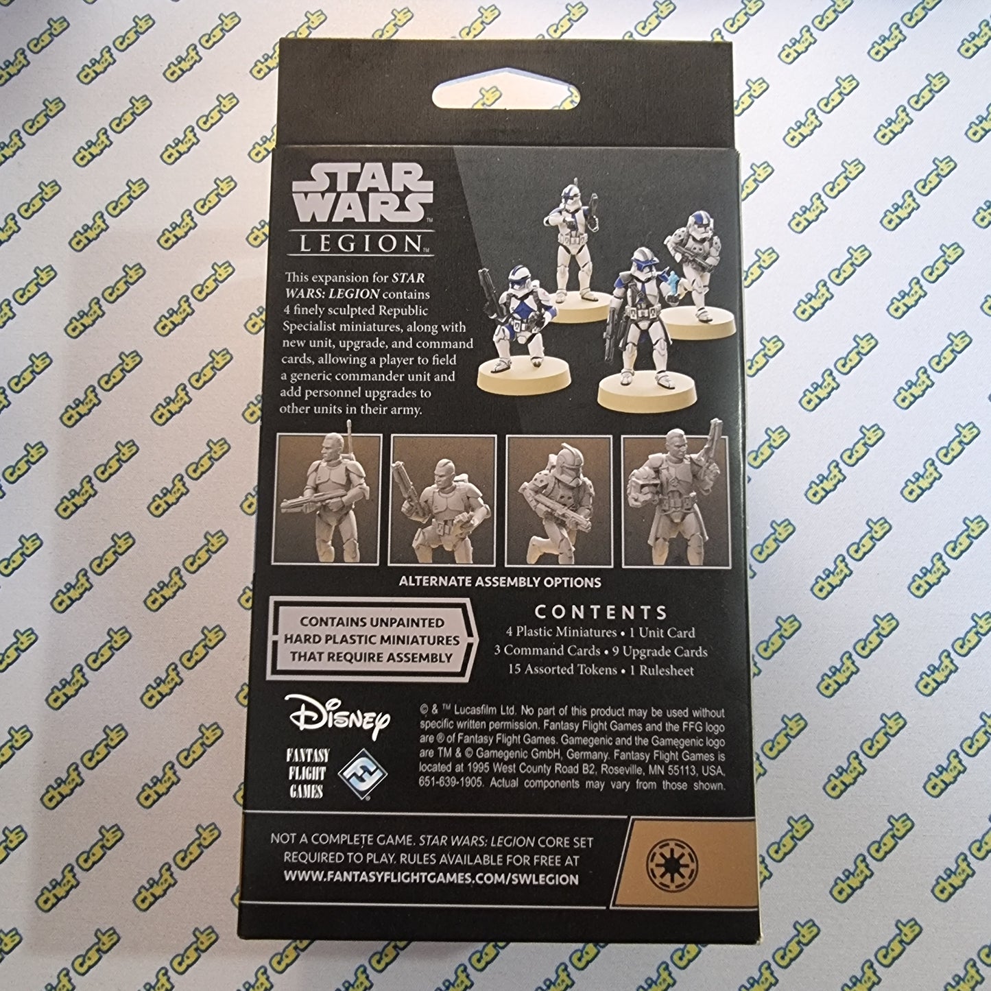 Sw Legion Republic Specialists Personnel Expansion contents