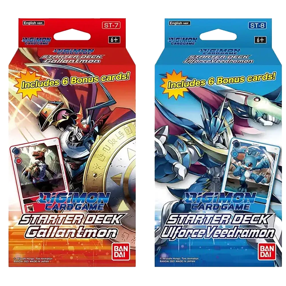 Digimon Decks ST7 and ST8 English