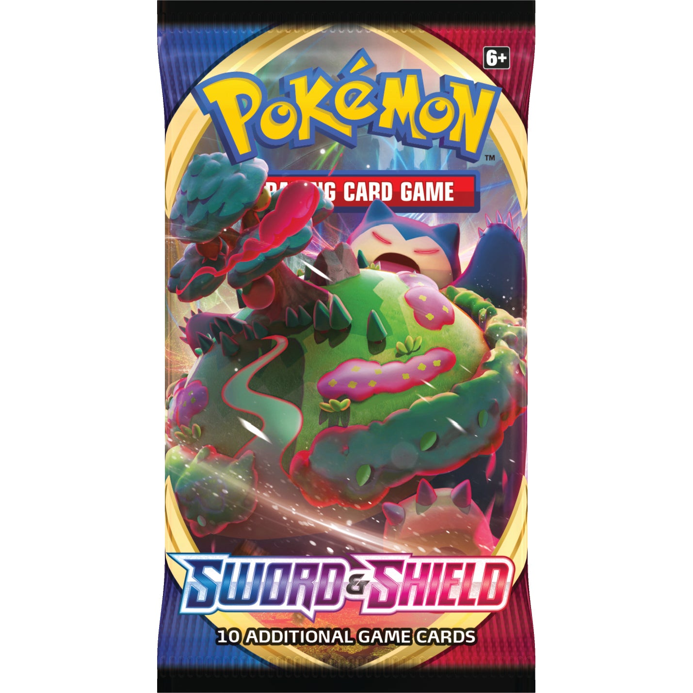 SWSH1 Booster Pack Snorlax VMAX art