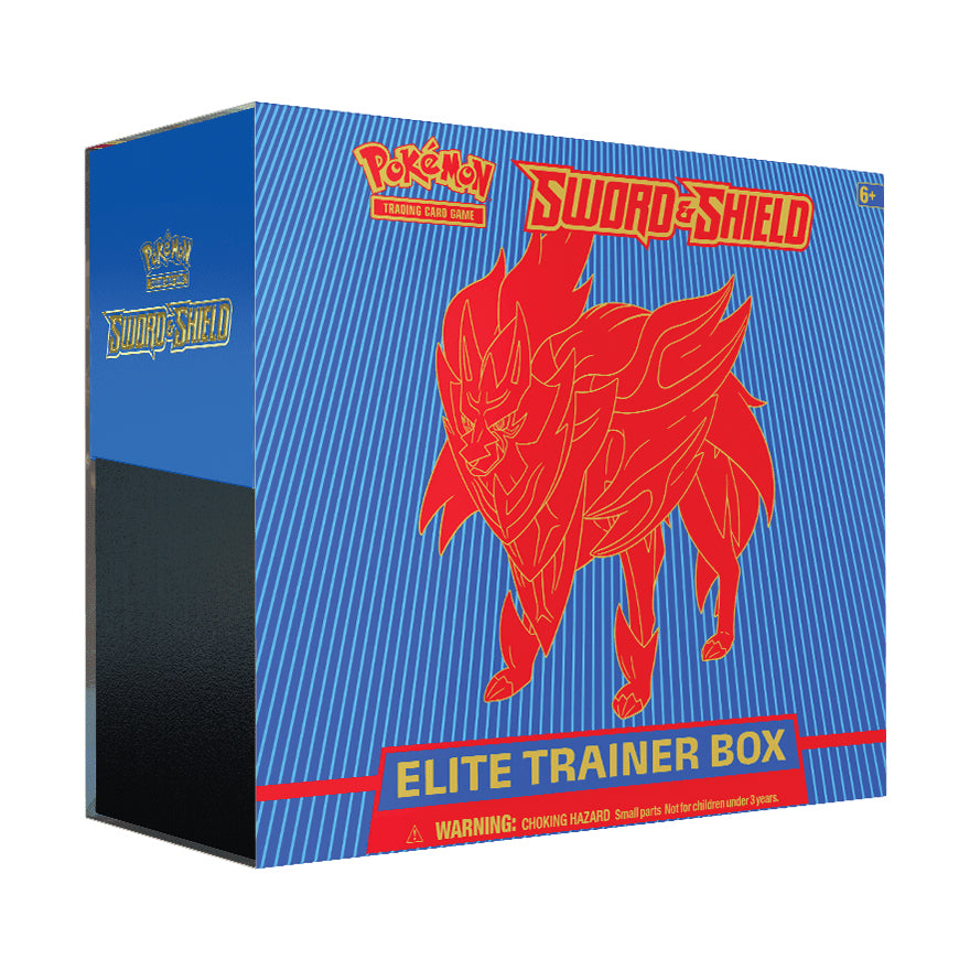Pokemon Sword & Shield Base Zamazenta Elite Trainer Box