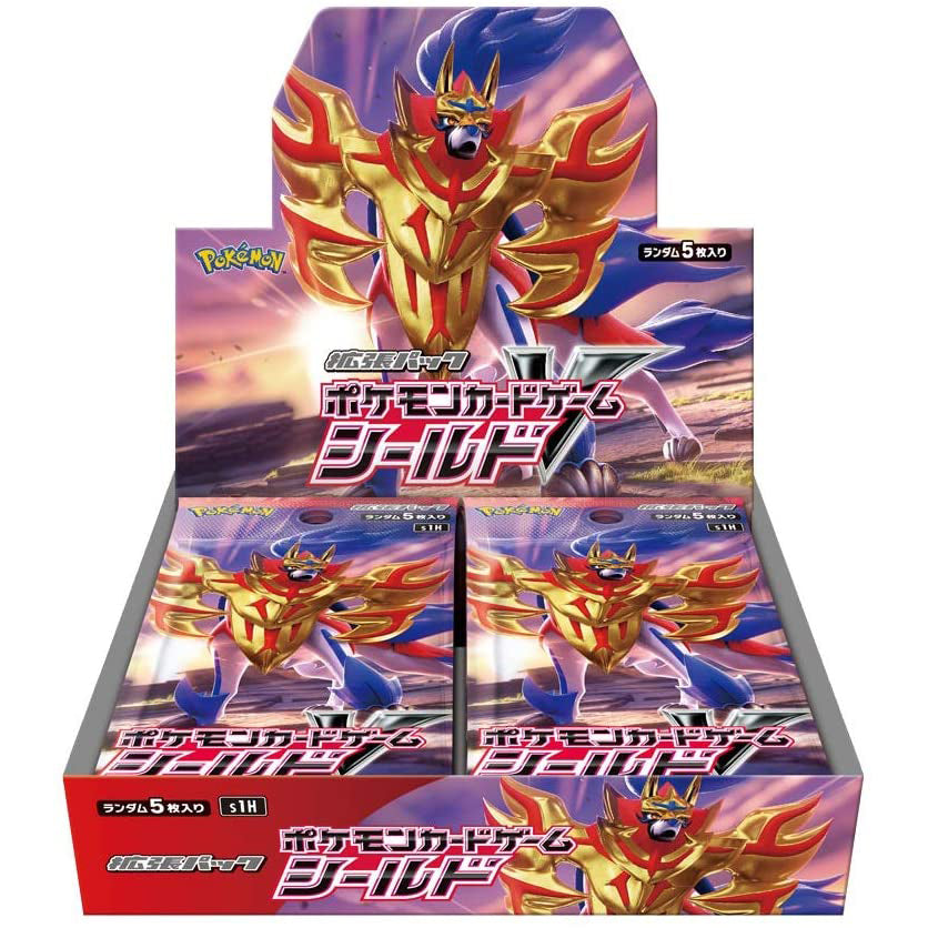 Japanese Pokemon Sword & Shield Booster Box (Shield) S1H