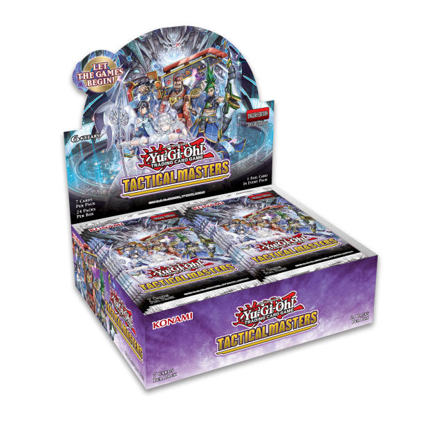 YuGiOh Tactical Masters booster box 1st edition