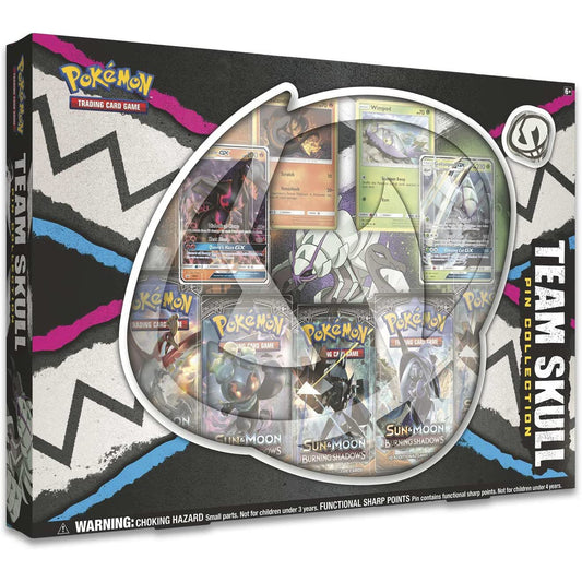 Pokemon Team Skull Pin Collection Box