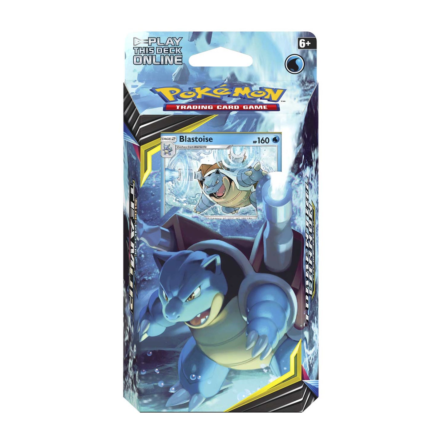 Pokemon S&M Team Up  Blastoise Torrential Cannon Theme Deck