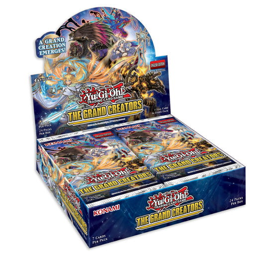 YuGiOh The Grand Creators booster box 1st edition