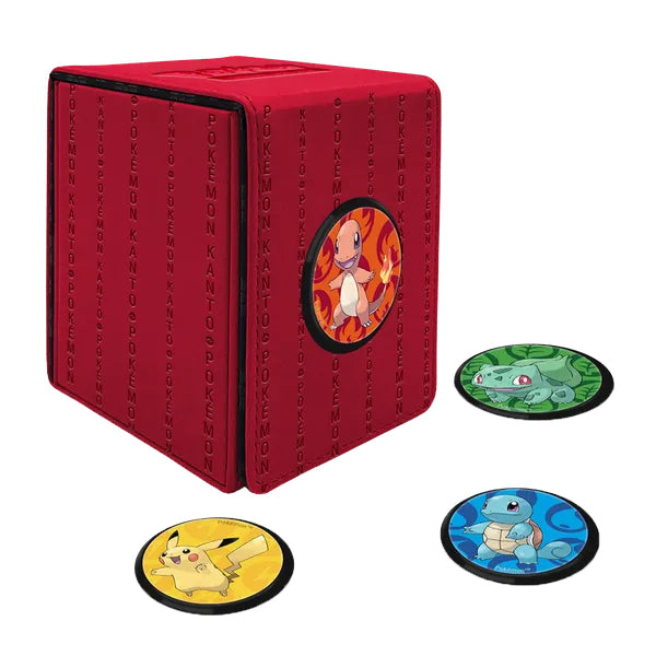Ultra Pro Kanto Pokemon Alcove Click Deck Box with magnets