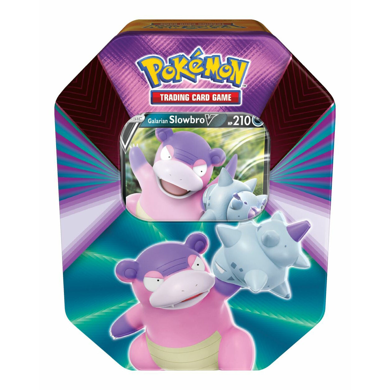 Pokemon Slowbro V Forces Tin