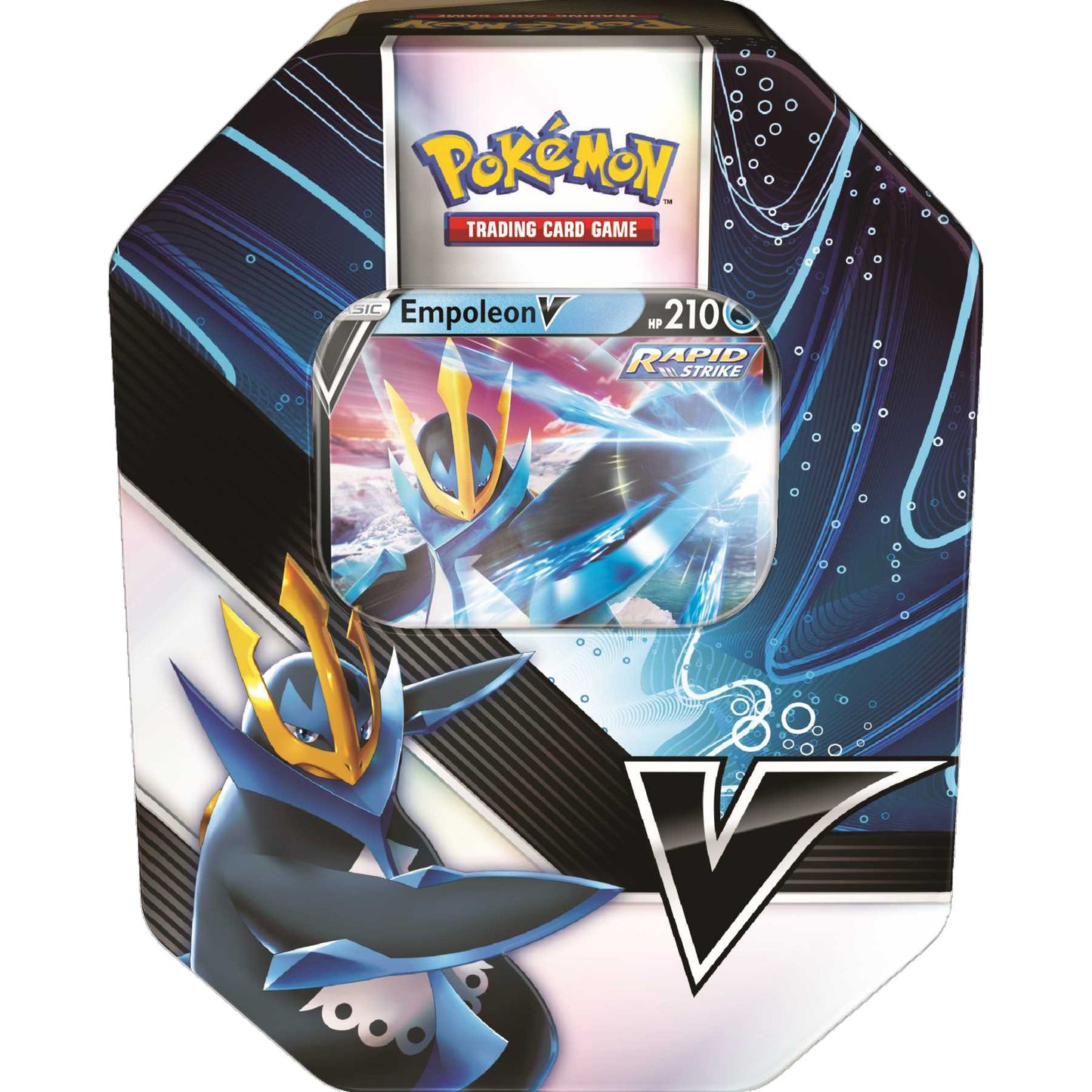 Pokemon V Strikers Empoleon V Tin