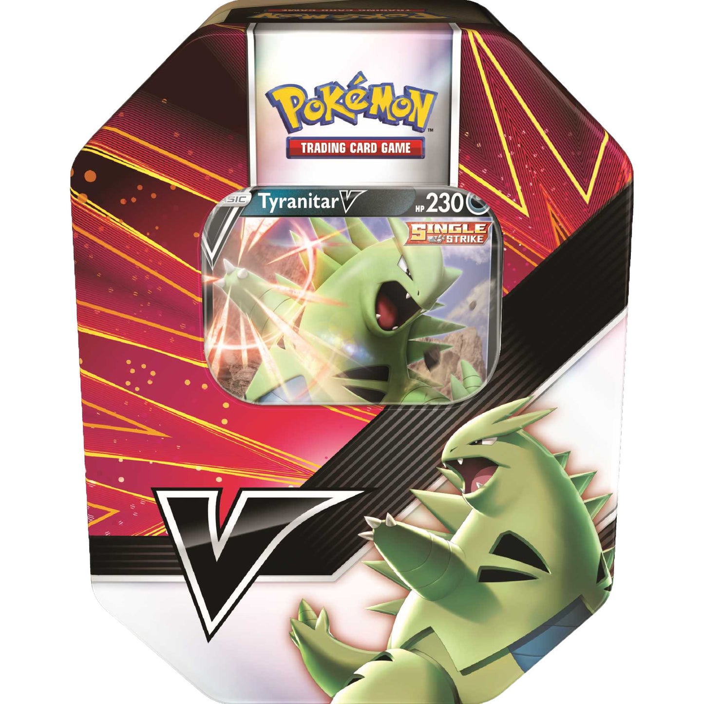 Pokemon V Strikers Tyranitar V Tin