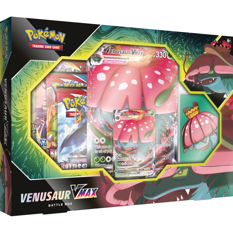 Pokemon Venusaur VMAX Battle Box